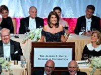 Nikki Haley Roasts Warren Keynote speaker Ambassador to the United Nations Nikki Haley addresses the 73rd Annual Alfred E. Smith Memorial Foundation Dinner Thursday, Oct. 18, 2018, in New York.
