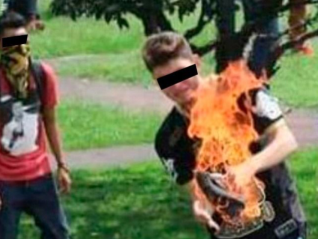 Mexican university rioter
