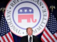 RNC, Trump US President Donald Trump speaks at the Republican National Committee winter meeting at the Trump International Hotel in Washington, DC on February 1, 2018.