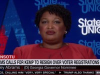 GA Dem Guv Hopeful Abrams: Kemp Is Trying to Terrify People of Color Trying to Vote