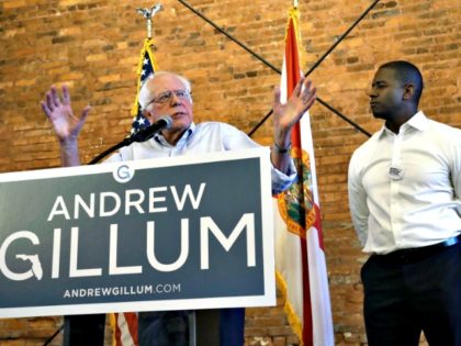 Sen. Bernie Sanders (left) delivered a crucial endorsement — even if Andrew Gillum’s c