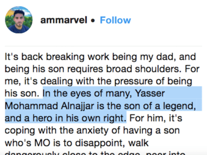 Ammar Campa-Najjar on grandfather as "legend" (Ammar Campa-Najjar / Instagram)