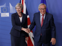 Juncker and May Brexit talks Juncker and May Brexit talks