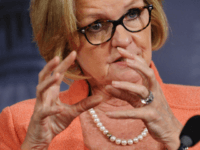 Sen. Claire McCaskill Senator Claire McCaskill, D-MO, speaks during a press conference announcing legislation on wartime contracting March 1, 2012 in the Senate Radio-Television Gallery of the Capitol in Washington, DC. AFP PHOTO/Mandel NGAN (Photo credit should read MANDEL NGAN/AFP/Getty Images)