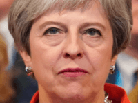 Theresa May BIRMINGHAM, ENGLAND - SEPTEMBER 30: British Prime Minister Theresa May sits in the audience during the annual Conservative Party Conference on September 30, 2018 in Birmingham, England. The Conservative Party Conference 2018 is taking place at Birmingham's International Convention Centre (ICC) from September 30 to October 3. (Photo by Christopher …