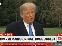 Trump: I’m Not to Blame for Mail Bombs – ‘Media Has Been Extremely Unfair’