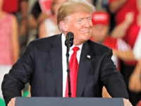 President Donald Trump speaks at a rally endorsing the Republican ticket in Pennsylvania on Wednesday, Oct. 10, 2018 in Erie, Pa.