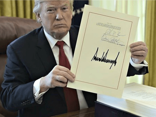 Trump Signs Tax Cuts and Jobs Act