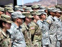 US President Donald Trump in recent weeks has repeatedly said more troops are needed to tighten security at the US