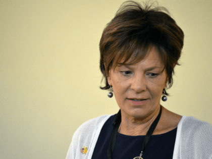 In this May 24, 2018 photo New Mexico State Rep. Yvette Herrell, R-Alamogordo, speaks to voters at a GOP event in Hobbs, N.M. Now that Rep. Steve Pearce, R-Hobbs, is stepping down to run for New Mexico governor, eyes are turning to southern New Mexico where the open congressional seat …