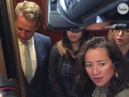 Woman Who Confronted Jeff Flake in Elevator Leads Soros-Funded Activist Group