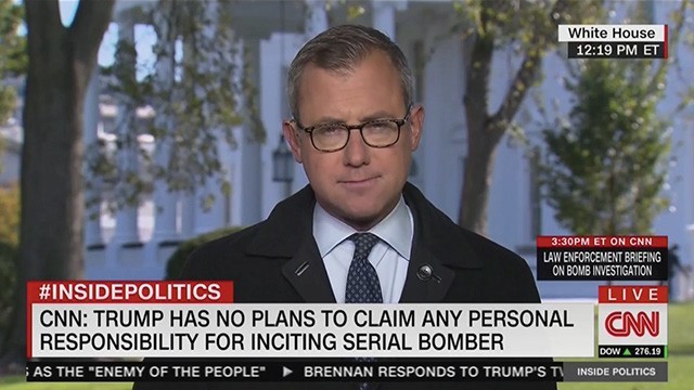 Image result for cnn chyron about trump bombing