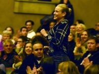 handlerwhiteprivledge1 Chelsea Handler, star and executive producer of "Chelsea Does," walks through the crowd as she is introduced at the premiere of the Netflix documentary series at the 2016 Sundance Film Festival on Friday, Jan. 22, 2016, in Park City, Utah. (Photo by Chris Pizzello/Invision/AP)