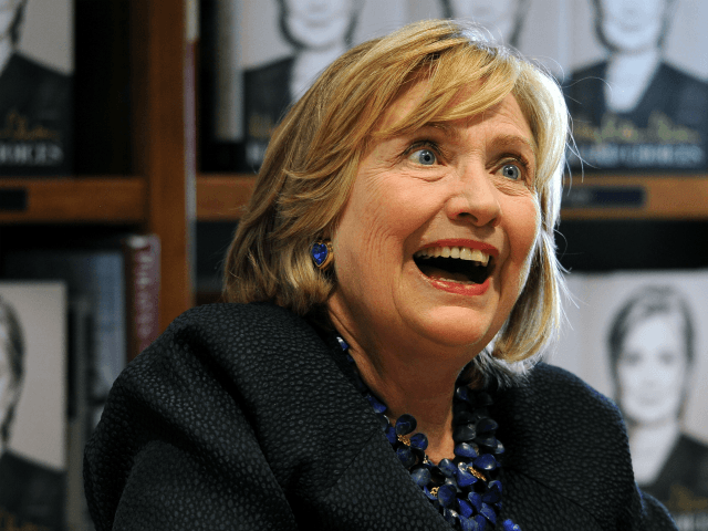 Hillary Rodham Clinton signs copies of her book Hard Choices at Books and Books on October