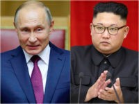 kim-jong-un-vladimir-putin-split-getty-images Russia's Vladimir Putin and North Koreas Kim Jong-un