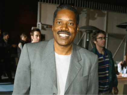 Larry Elder at the 5th Anniversary of Comedy Central's 'South Park' at Quixote Studios in Hollywood, Ca. Thursday, Oct. 24, 2002. Photo by Kevin Winter/Getty Images.