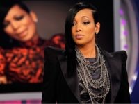 NEW YORK - FEBRUARY 22: Singer Monica visits BET's '106 & Park' at BET Studios on February 22, 2010 in New York City. (Photo by Jemal Countess/Getty Images)