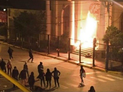 Feminist Abortion Activists Hurl Firebombs at Church in Argentina