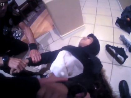 Newly released body cam video shows home invasion suspect Jonathan Perales begging police to keep him alive after a homeowner shot him in the chest.