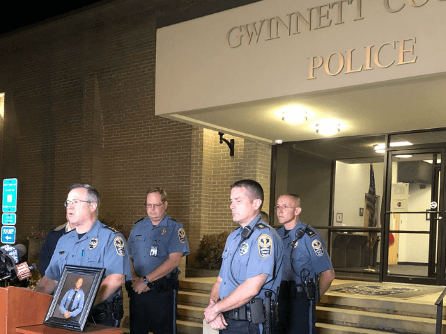 Gwinnett County, Georgia, police officer Antwan Toney was shot and killed Saturday while responding to a suspicious vehicle call.