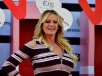 stormy-daniels-stephanie-clifford-102018-getty Stormy Daniels, the porn star who claims to have slept with US President Donald Trump over a decade ago, opens Berlin erotic fair 'Venus' in Berlin on October 11, 2018. (Photo by Tobias SCHWARZ / AFP) (Photo credit should read TOBIAS SCHWARZ/AFP/Getty Images)