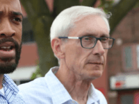 In this Aug. 15, 2018, file photo, Wisconsin Democratic lieutenant governor candidate Mandela Barnes, left, and governor candidate Tony Evers speak to reporters at a news conference in Madison, Wis. Barnes said Tuesday, Oct. 16, 2018, that a lingerie party he threw nearly a decade ago was "immature," and that …