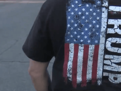 This man says he was turned away at polls because of the shirt he was wearing: https://bit.ly/2ESKWCd