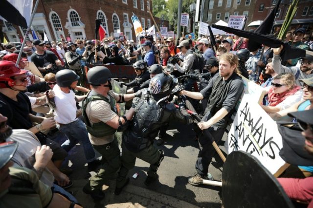 Four charged over neo-Nazi Charlottesville 'riot'