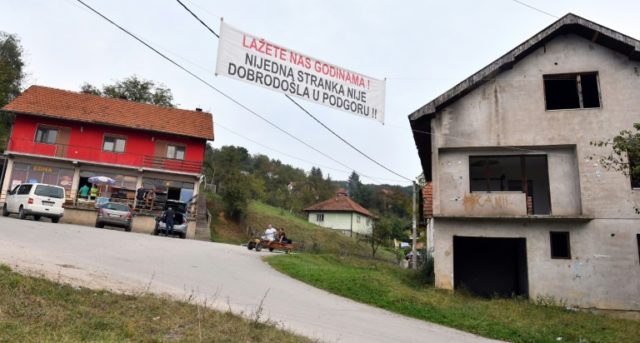 'Enough lies!': Bosnian village bans politicians