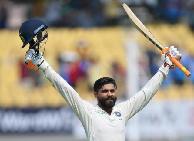 India's Ravindra Jadeja scored his maiden Test century. Jadeja hits debut ton as India declare on record 649-9