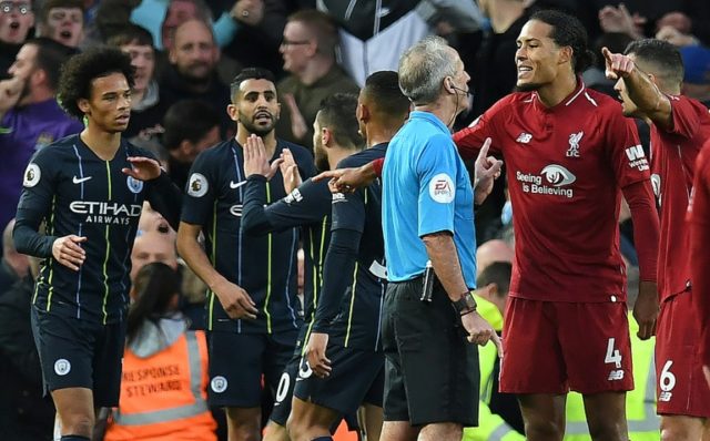 Liverpool's Van Dijk glad to escape penalty pain in City draw