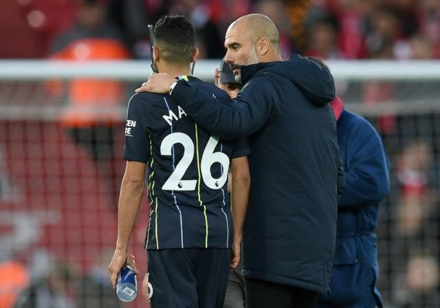 Guardiola takes blame as Mahrez's missed penalty lets Liverpool off the hook