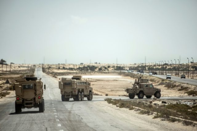 Egypt army says 52 suspected jihadists killed in Sinai