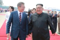 The South's dovish President Moon Jae-in favours engagement with the North