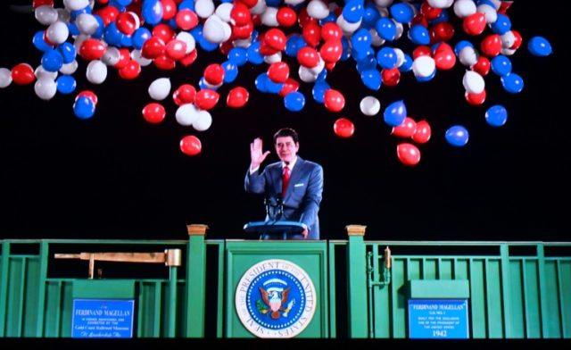 Reagan hologram unveiled at museum dedicated to late US president