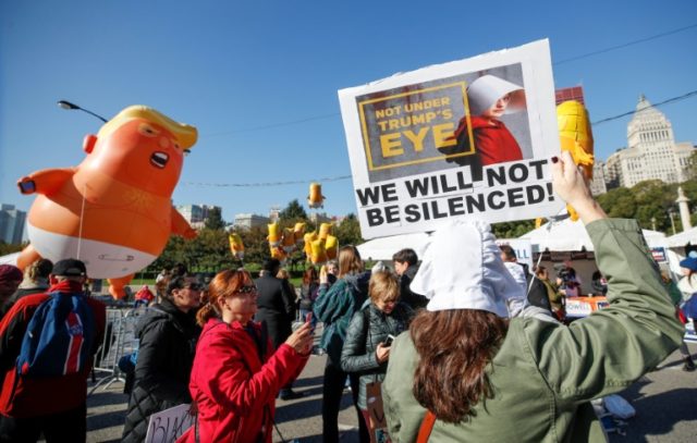 Chicago protest targets Trump's 'anti-woman agenda'