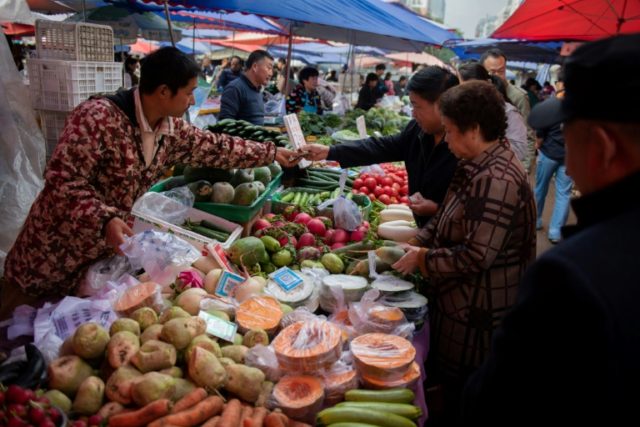 China prices rise as cost of food spikes