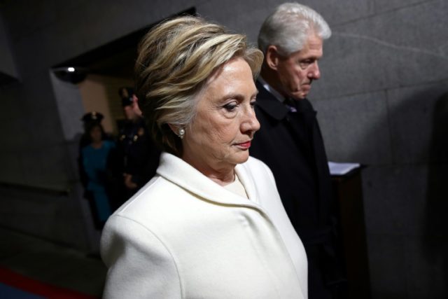 Hillary Clinton stood by her husband, former president Bill Clinton, following his affair with White House intern Monica Lewinsky
