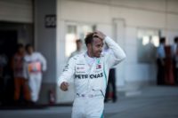 Title charge: Lewis Hamilton can wrap up a fifth world championship on Sunday