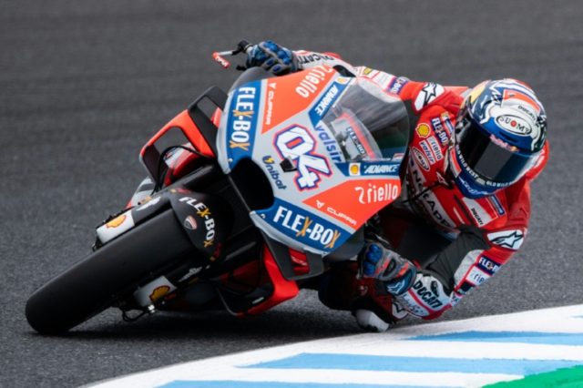 Dovizioso tops MotoGP practice in Japan as Marquez lurks