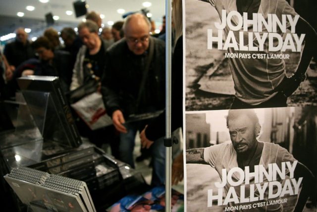 Posthumous Hallyday album sells 300,000 on first day