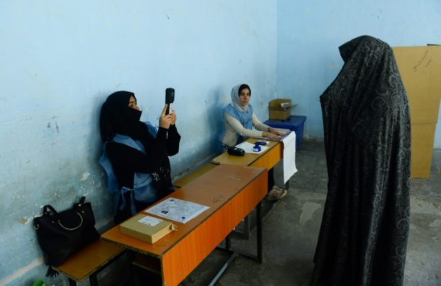 Hundreds of Afghan polling centres open for second day of voting