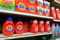 Procter & Gamble saw a jump in profits in the most recent quarter, but is seeing rising costs and a hit from the stronger US dollar