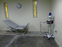 A physical therapy room has been set up for older detainees at Guantanamo Bay prison