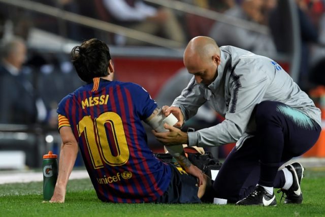 Messi injury gives Barca and Dembele chance to prove their worth