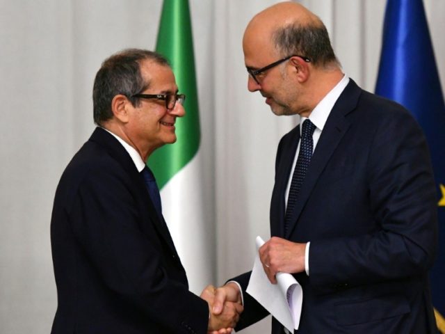 Italy shares higher despite Moody's downgrade, EU warnings