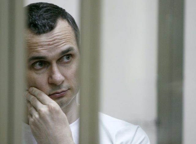 Sakharov prize awarded to jailed Ukrainian filmmaker Sentsov