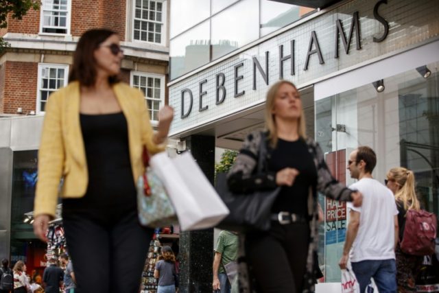 Debenhams to shut up to 50 UK department stores