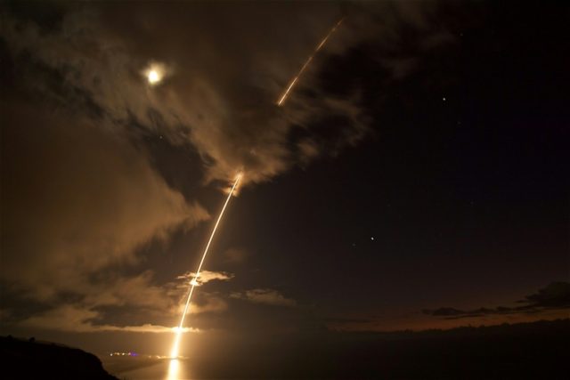 Pentagon succesfully tests US-Japan missile interceptor