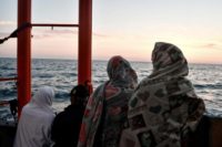 Two migrant were killed in the Miditerranean as they attempted to reach Spain, where over 40,000 migrants have arrived since the start of the year